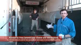 Disinfecting Horse Trailers: Hagyard Equine Medical Institute