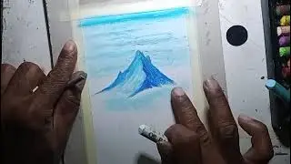 COOL,,,Misty Morning Scenery,easy oil pastel drawing@zullfardy28