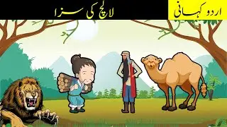 Moral Story of an Axeman & greedy Merchant | Urdu Story | Moral Stories for kids | Urdu Kids Tube