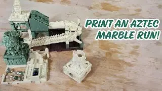 Marble Adventures 3D Printed Marble Run Review #3Dprinting #polymaker