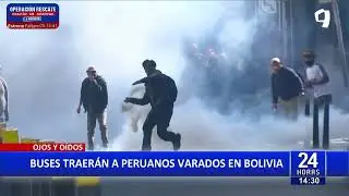 Bolivia: evac&uacute;an a 33 peruanos que quedaron varados tras bloqueo de carreteras