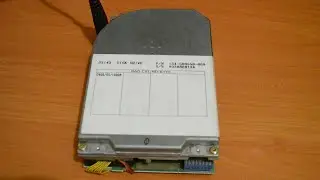 Vintage 1990 NEC D3142 44.7 MB Hard Disk Drive Startup and Shutdown
