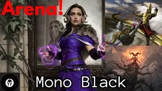 MTG Arena: Mono Black Vs Mutavault Mono Black, Explorer BO1