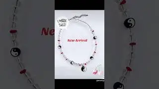 AN ULTRA #COOL #STATEMENT #NECKLACE ☯️ #yinyang #clearquartz #polymerclay #gemstone #handmade #etsy