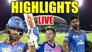 HIGHLIGHTS DC vs RR IPL 2020 LIVE Match: Dream 11 Team RR vs DC, 30th Match - DC WON Again SRH RR