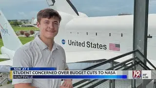 Student Concerned Over Budget Cuts to NASA | September 3, 2025 | News 19 at 4 p.m.