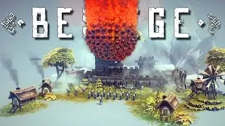 Творения Besiege! — Огненный шар Судного дня, потрясающий ховеркар, пиратский корабль и многое др...