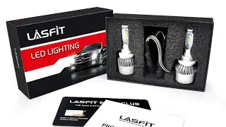 2008 2007 ACURA TL TYPE S FOG Light&nbsp;Replacement&nbsp;LASFIT LED BULBS INSTALL TUTORIAL