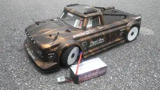 Arrma Infraction 6s run with 20t pinion and awanfi 6s lipo