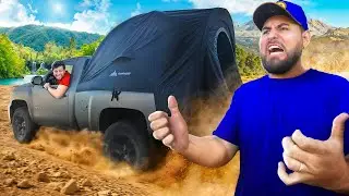 Robé la camioneta de el COMPA ROSH para hacer un campamento