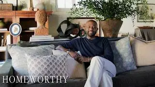 Inside Mikel Welch&rsquo;s Cozy, Antiques-Filled Tudor Cottage | House Tour