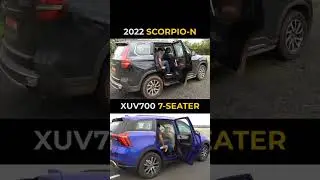 Who Is Best Xuv700 VS Mahindra Scorpio N 2022 In Seating Position 🤔