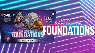 The BRAND NEW Magic The Gathering Foundations | Breakdown & Unboxing