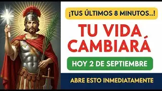 ORACIÓN PODEROSA A SAN EXPEDITO: EN SOLO 8 MINUTOS TU VIDA RECIBIRÁ UN MILAGRO