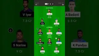 LKN vs KKR  Dream11 Prediction LKN vs KKRLucknow vs Kolkata 54thDream11 TeamIPL Match 2024