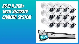 REVIEW (2026): ZOSI H.265+ 16CH Security Camera System. Features