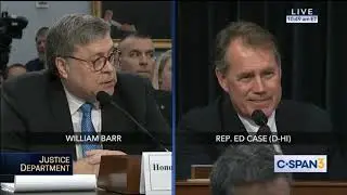 Congressman Ed Case Questions Attorney General William Barr on Mueller Report