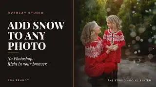 Add Falling Snow to Any Photo — No Photoshop