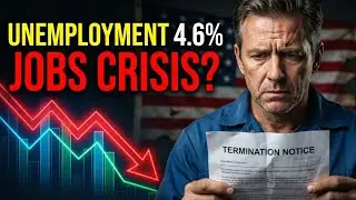 Уровень безработицы в США достиг 4,6% | Предупреждение о кризисе на рынке труда