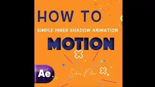 Simple Inner Shadow Animation in after effects /  Tutorial Video