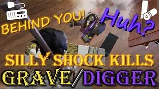 Roblox Grave/Digger - Полное уничтожение с помощью шока (15+ убийств с помощью шока)