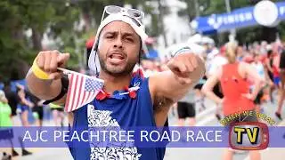 AJC Peachtree Road Race in Atlanta, Georgia