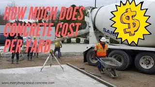 Concrete Cost Per Yard