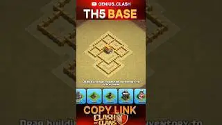 Th 5 War/Cwl New BASE Design #clashofclans #shorts #th5 #coc