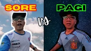 Running Vlog | Running Sore vs Running Pagi