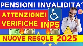 ⚠️ Attenzione! Invalidita' 2025: INPS Revoca Pensioni!  Ecco Come Difenderti!