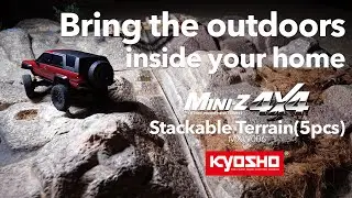 KYOSHO MINIZ 4X4 STACKABLE TERRAIN (5pcs)