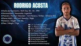 Rodrigo Acosta #9 // Delantero - Extremo // Striker - Winger // Juventud Las Piedras 2023