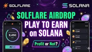 Solflare wallet Airdrop | solana Airdrop | solflare Airdrop profitable or not? | New Airdrop 