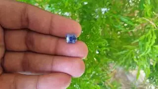 4.03crt natural unheated earth mined ceylon blue sapphire