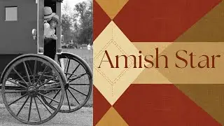 #18 Classic & Vintage ✨Amish Star Block- 👉 Free Pattern