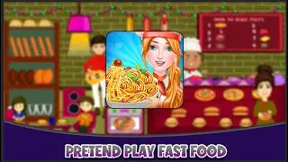 Pretend Play Cooking | How to Make Pizza. How to Make Burger. Fast Food Game | Code X Layer