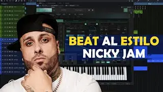 Beat al estilo Nicky Jam 🔥 - Como hacer un beat de Reggaeton ⚡️⚡️