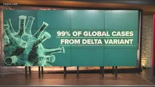 Delta variant now accounting for 99% of global COVID-19 cases