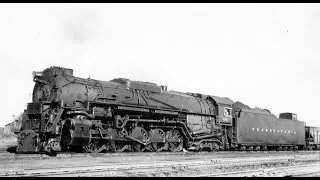 PRR Steam Audio Recording: J1a #6410 & SF 2-10-4 #5035 - Bellevue, Ohio (1956)