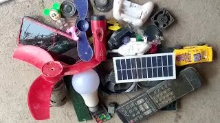 DIY Mini Fan Using Old Motor and💥 PropellerHow🔦 to Make a Rechargeable Torch with Scrap Items❤️🙏❤️