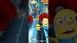 Completing The levels of the minion rush jelly lab 