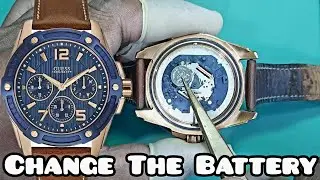 How To Change The Battery GUESS Multifunction Watch