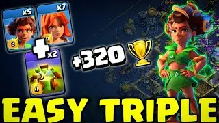 STRONGEST TH17 Attack Is RC CHARGE ROOT RIDERS With OVERGROWTH SPELL | Clash Of Clans