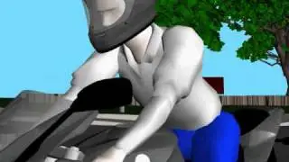 Motorcycle-car collision - driver's view
