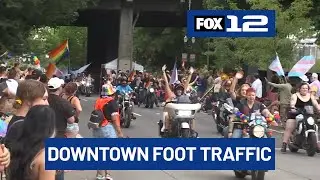 Downtown Portland foot traffic hits post-pandemic high; local businesses owners weigh in