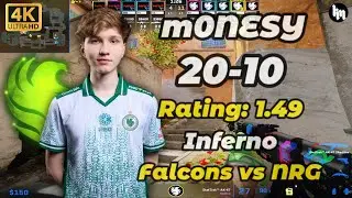 m0NESY (20-12) Falcons vs NRG (Inferno) IEM Kraków 2026 #cs2 #Falcons #m0nesy