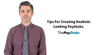 Tips for Creating Realistic Looking Stubs