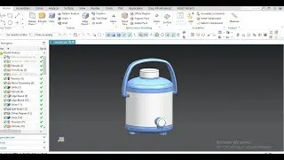 Water Camper or water bottle Designing in NX 12