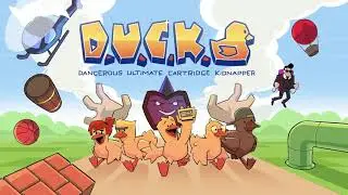 DUCK: Dangerous Ultimate Cartridge Kidnapper - Gameplay[100 microgames/Arcade/Casual/Action/Shooter]