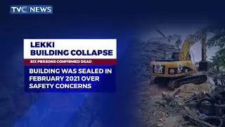 Emergency Responders Recover Six Bodies at Lagos Building Collapse